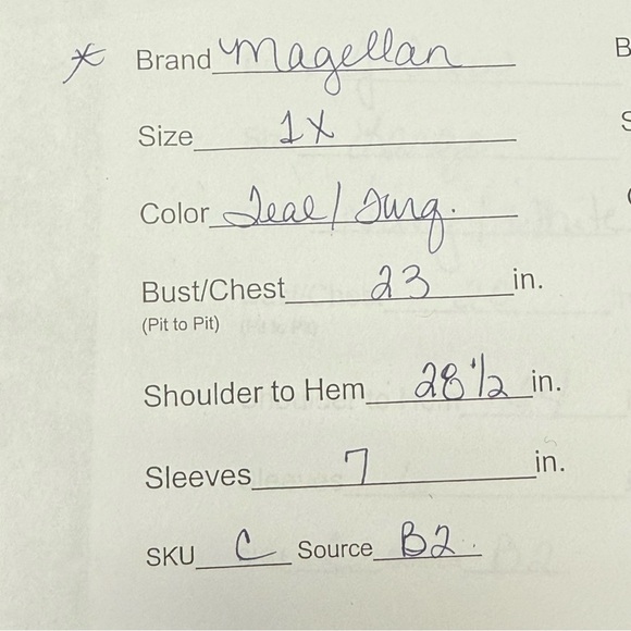 Magellan Outdoors Teal Fishing Shirt 1X Classic Fit Button Down Top - Picture 8 of 8